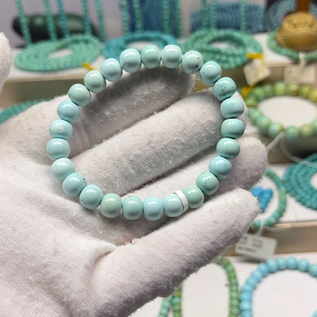 绿松石未镶嵌手链