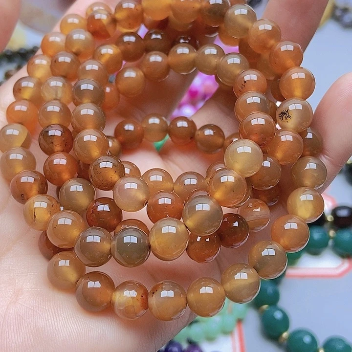 【闪购商品】玛瑙/玉髓珠宝半成品未镶嵌冷**心