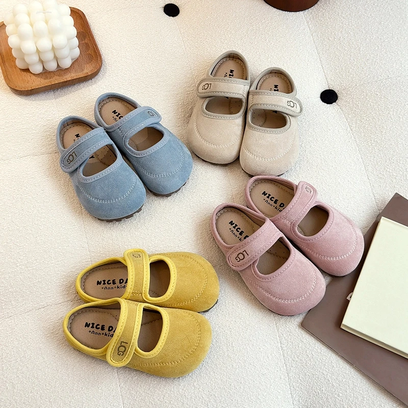 ABC 儿童包头半拖鞋2025夏季新款韩版女宝宝外穿一脚蹬懒人勃肯鞋