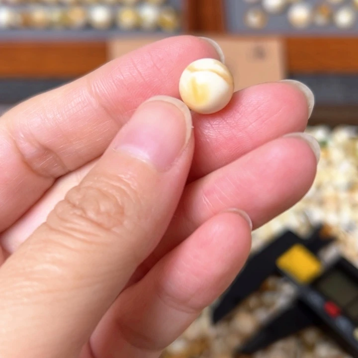 蜜蜡未镶嵌裸石10mm一个