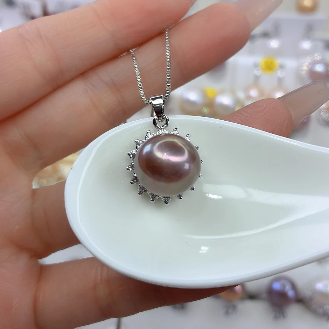 淡水珍珠合金颈饰