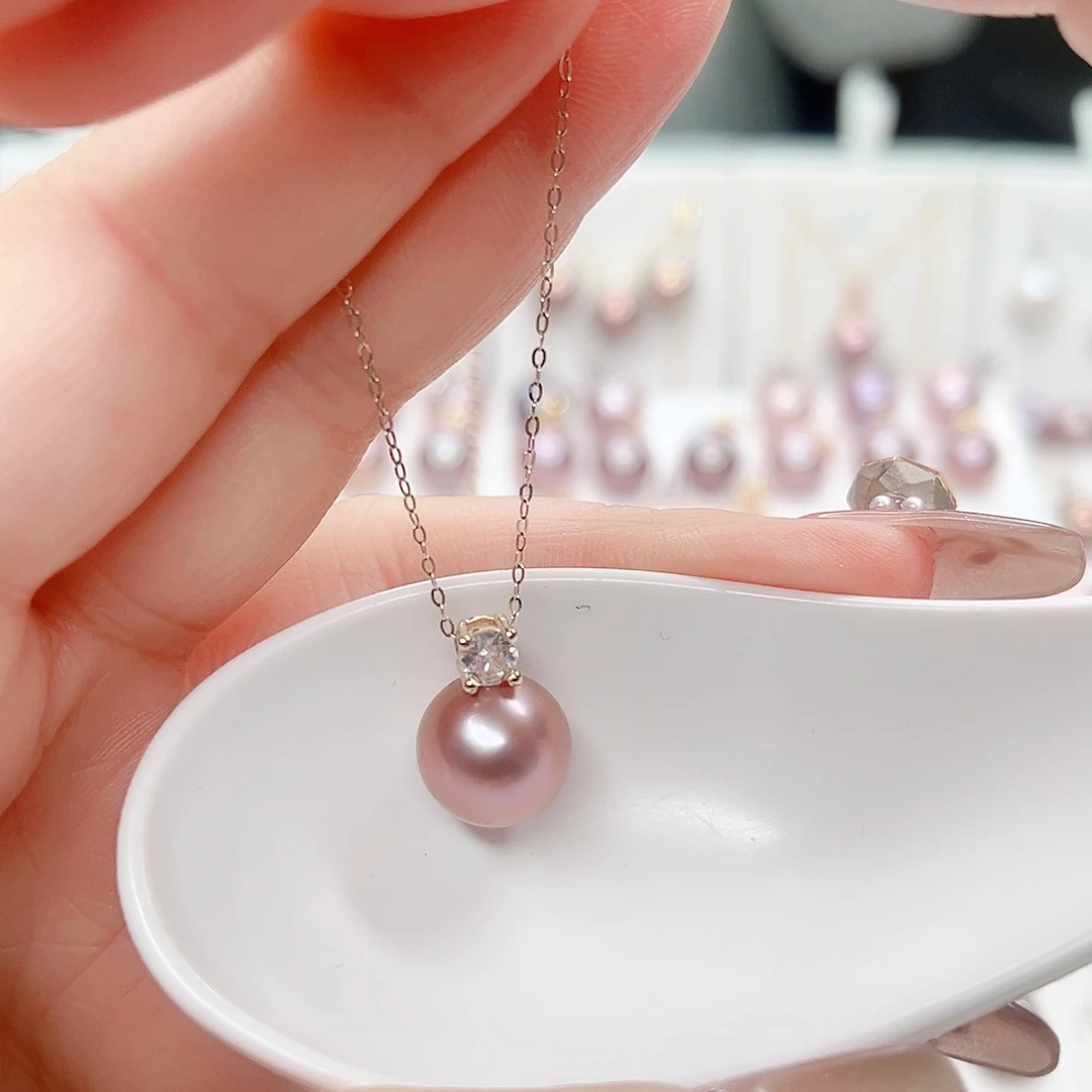 合金吊坠(赠链)淡水珍珠