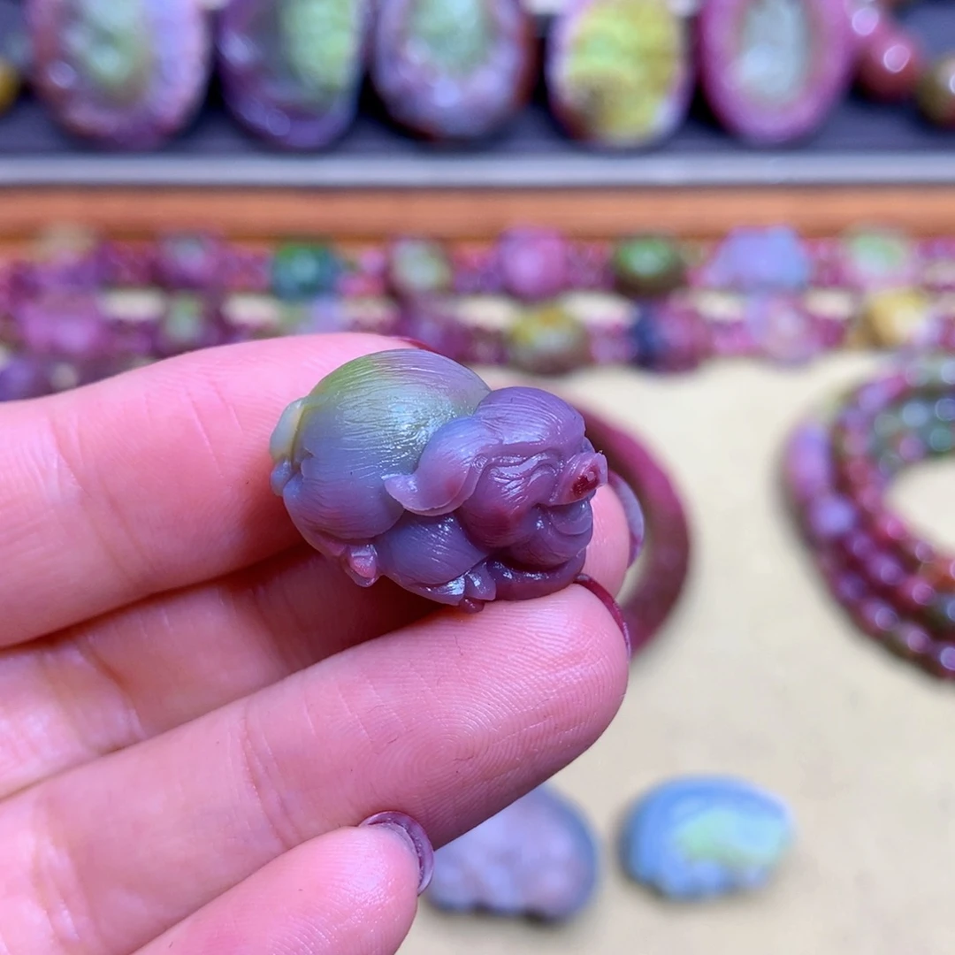 加***猫玛瑙银S925镶嵌戒指/指环盐源定制不退不换