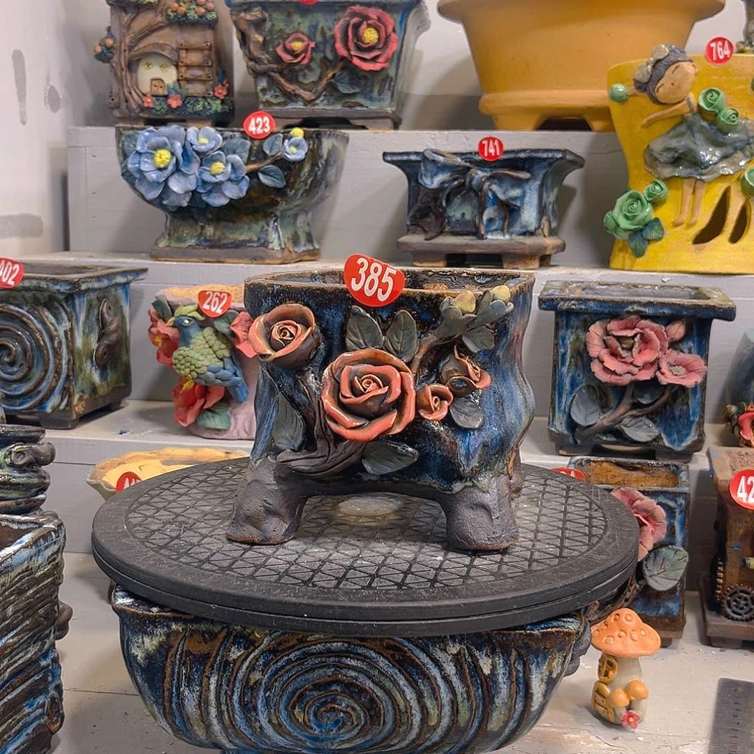 385 号陶然花器厂家直销