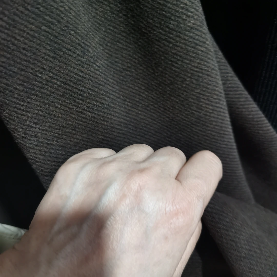 水洗羊绒布料咖色1.1