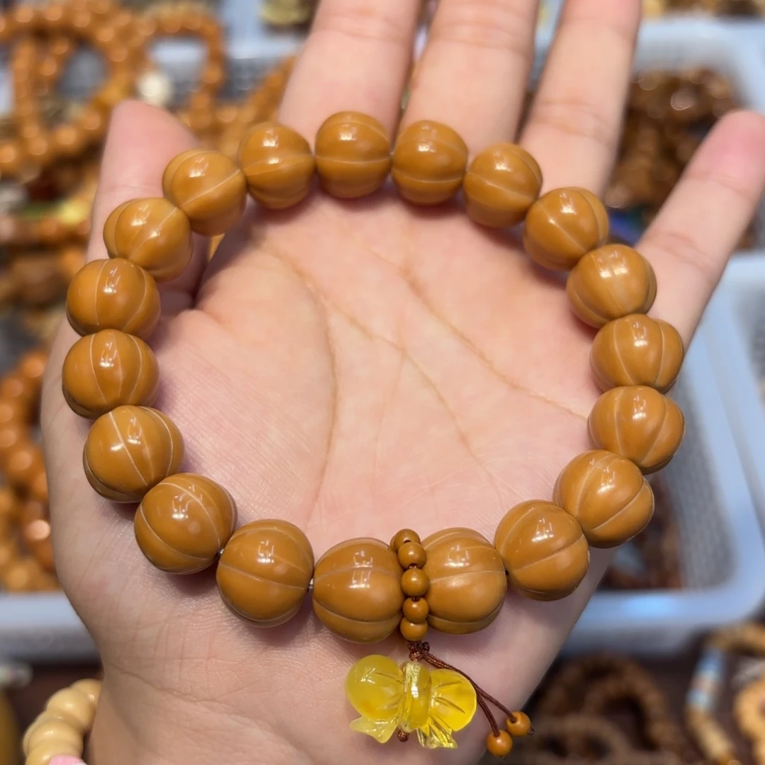 吊坠白玉菩提猴头泡芙南瓜