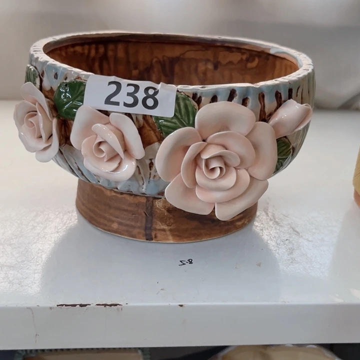 紫砂花盆粗陶材质多肉花盆