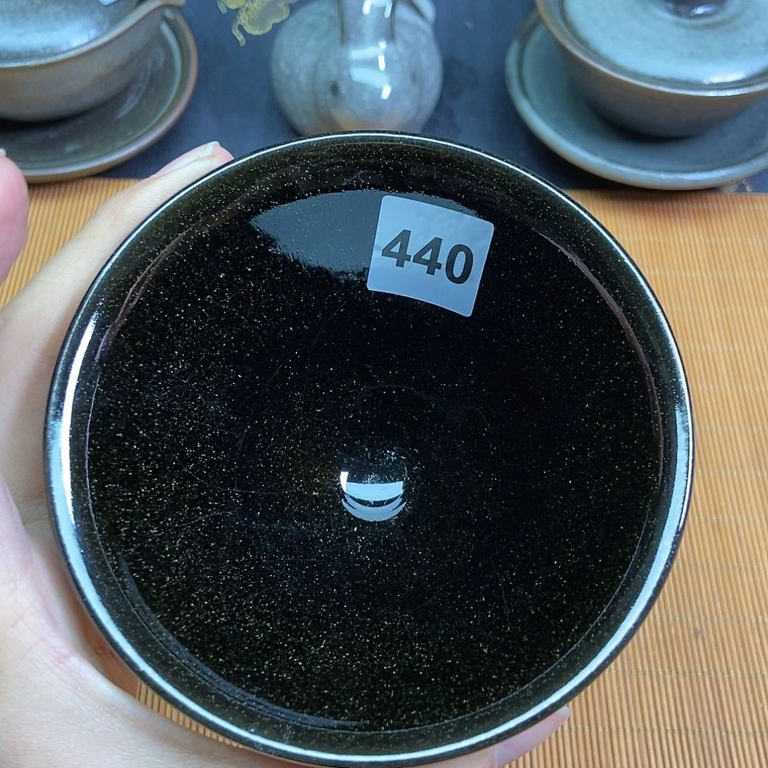 茶盏伊伊建窑建盏茶器440