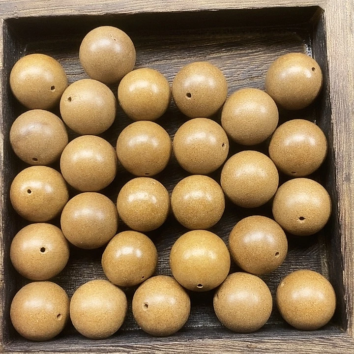 益安宁1.8天然合香珠到手28颗打底微瑕