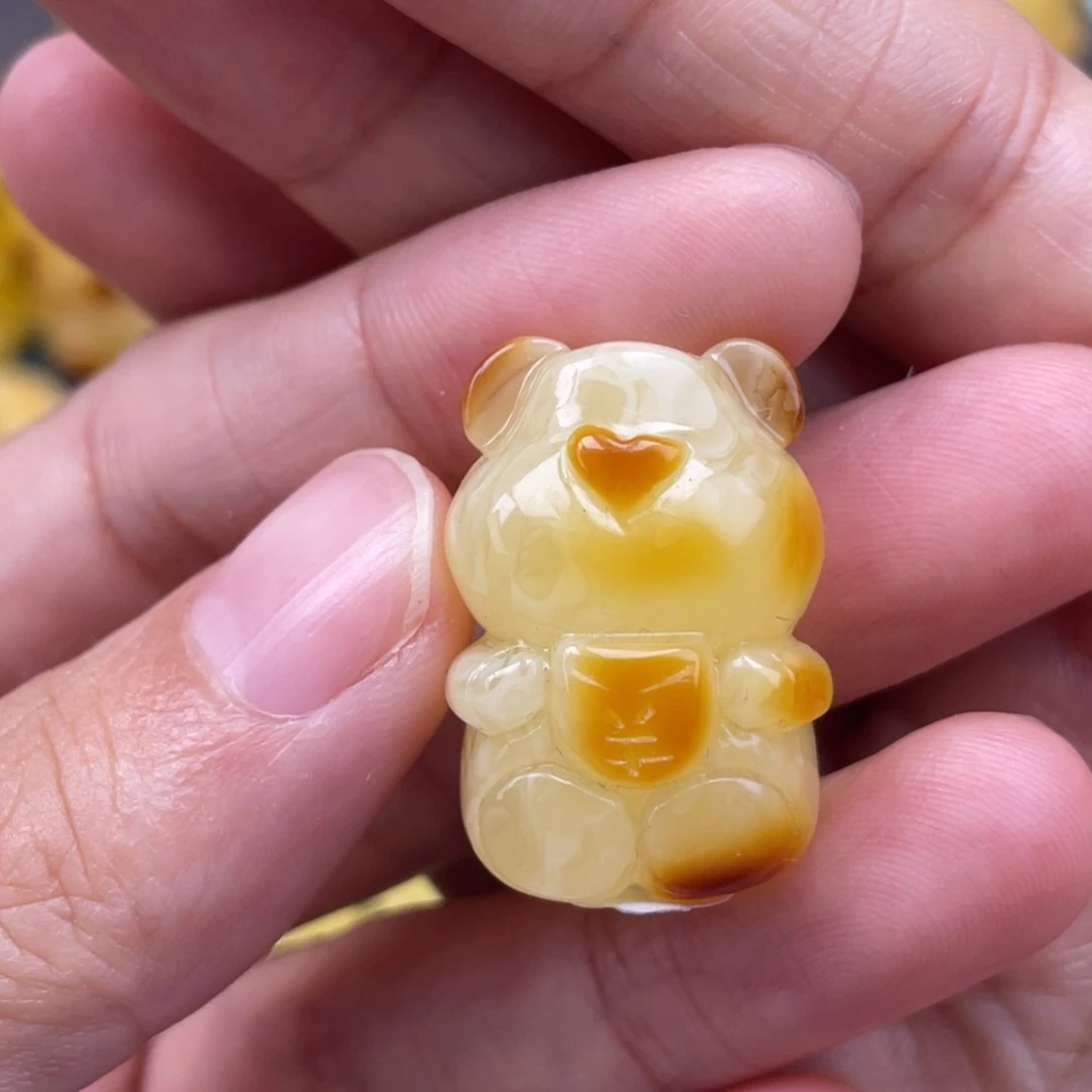 裸石琥珀未镶嵌蜜蜡
