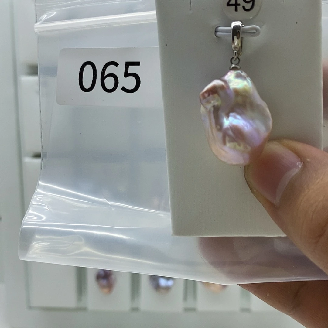 淡水珍珠合金巴洛克珍珠001