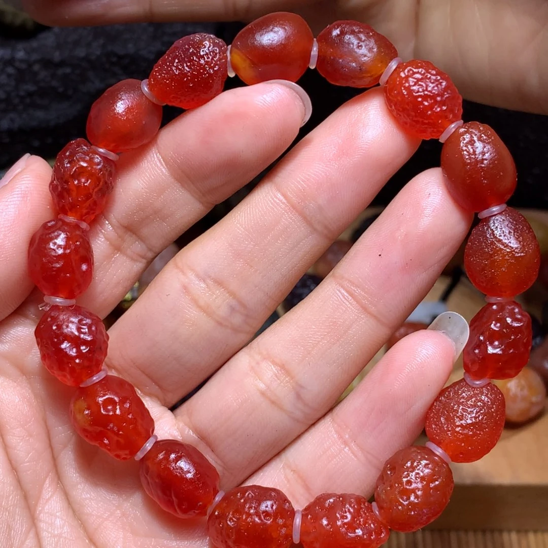 未镶嵌玛瑙/玉髓珠宝半成品