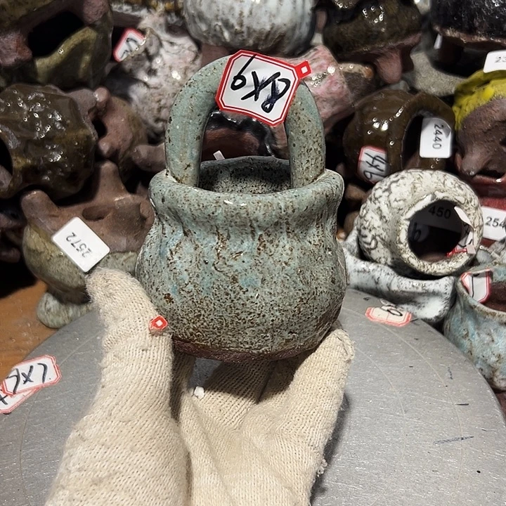 粗陶花盆制作就这样了，