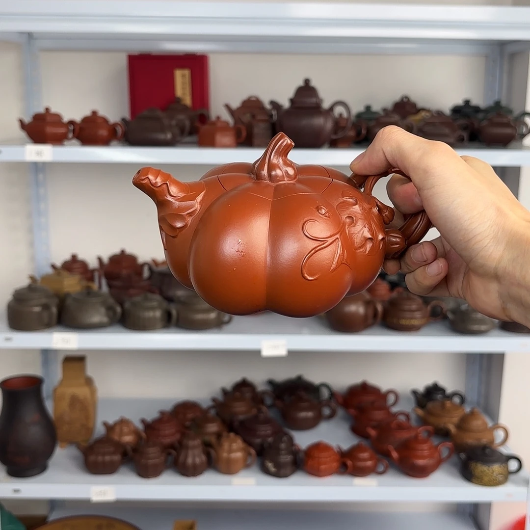 茶壶紫砂一壶李紫砂