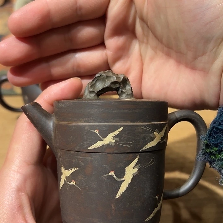 壶幸**星建水紫陶全手工