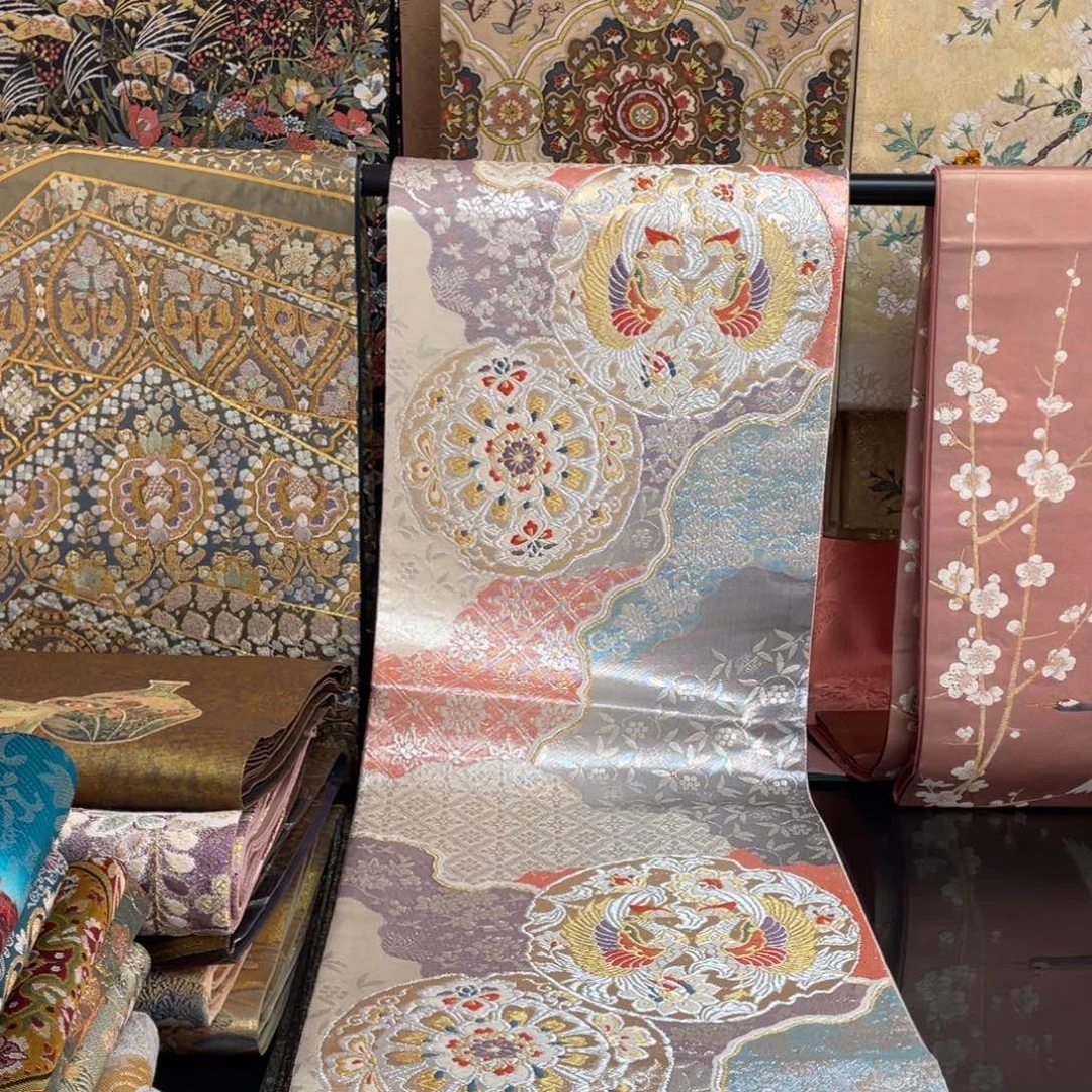 织绣唐锦桑蚕丝正绢面料