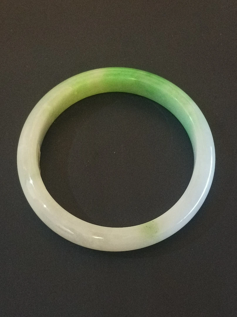 非金属亚克力手镯 女款时尚百搭绿色冰透精美白手镯代拍链接二