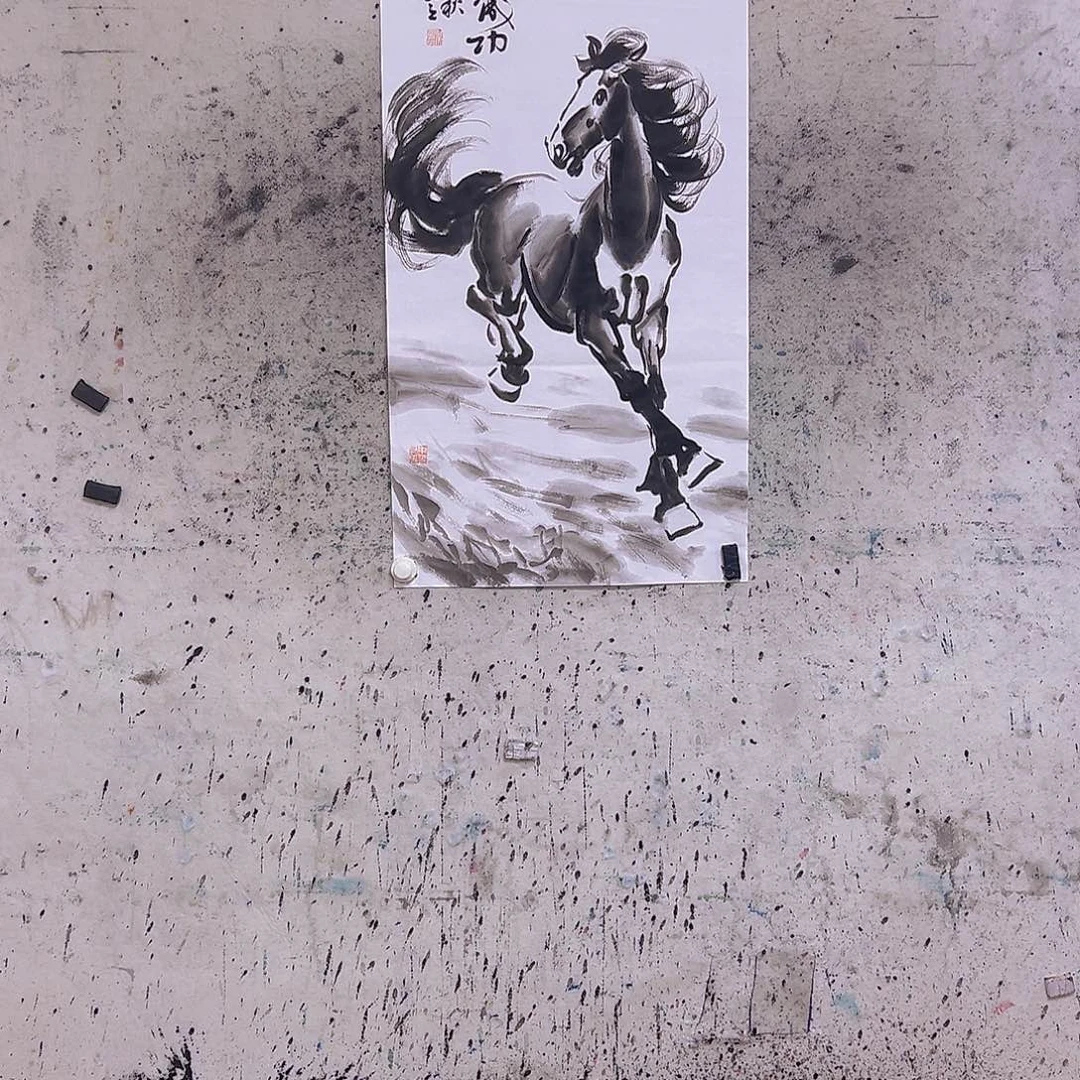 鸿***福国画三尺100x50cmcm