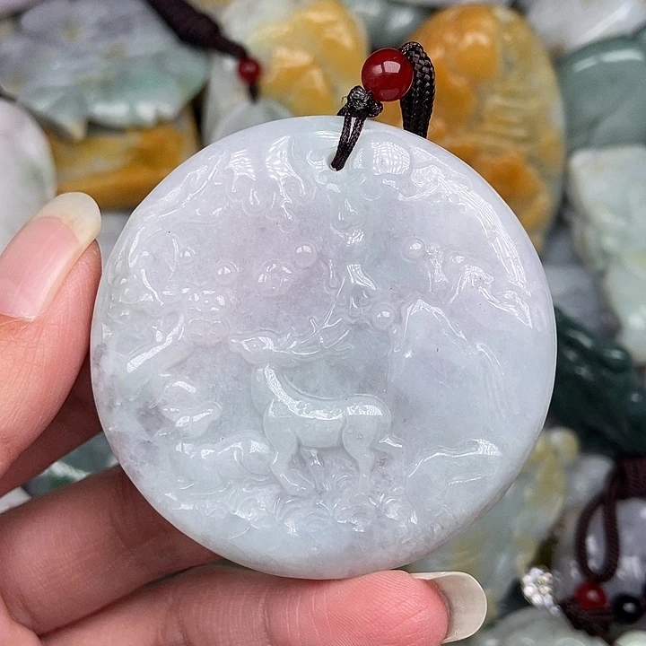 颈饰未镶嵌翡翠翡翠