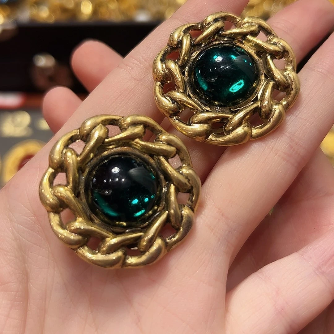 琉璃铜合金锆石铁合金法产耳夹