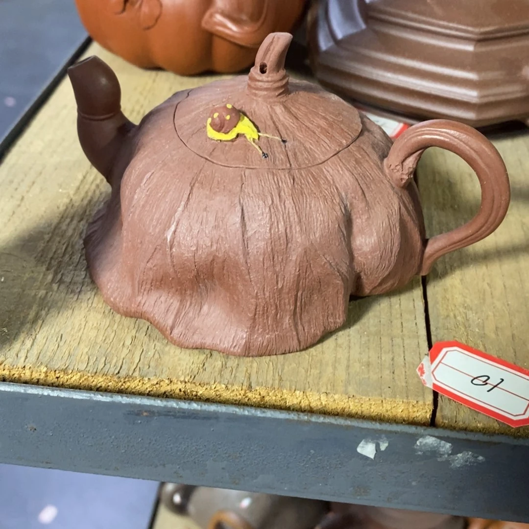 紫砂茶壶原矿手工86