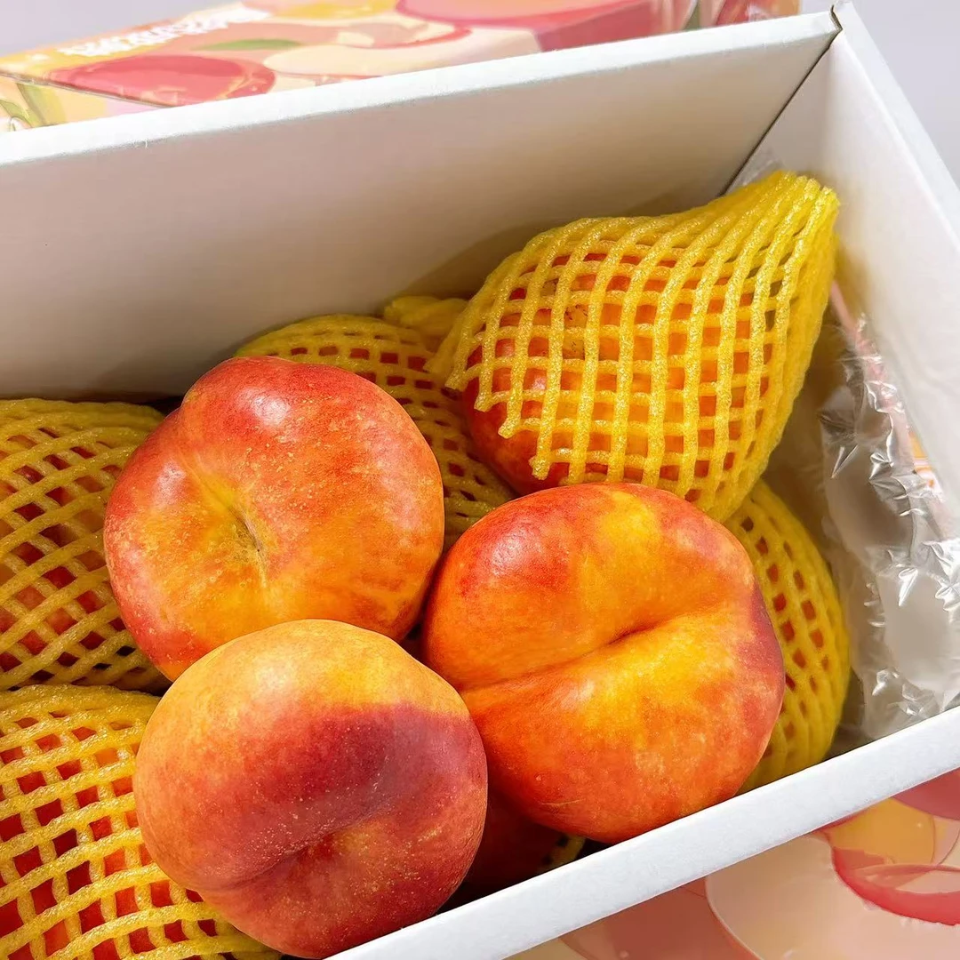产地直采 露天【香味更足】油蟠桃 净重4斤  香甜的油蟠桃