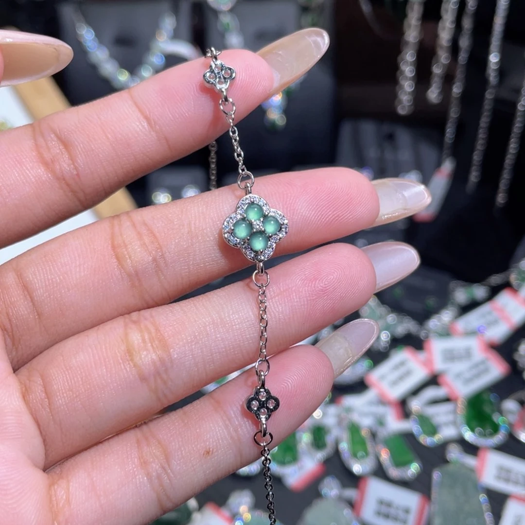 未镶嵌手链翡翠手链