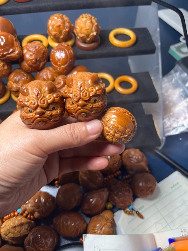 大尺寸麒麟 吉祥物瑞兽 巴西橄榄核