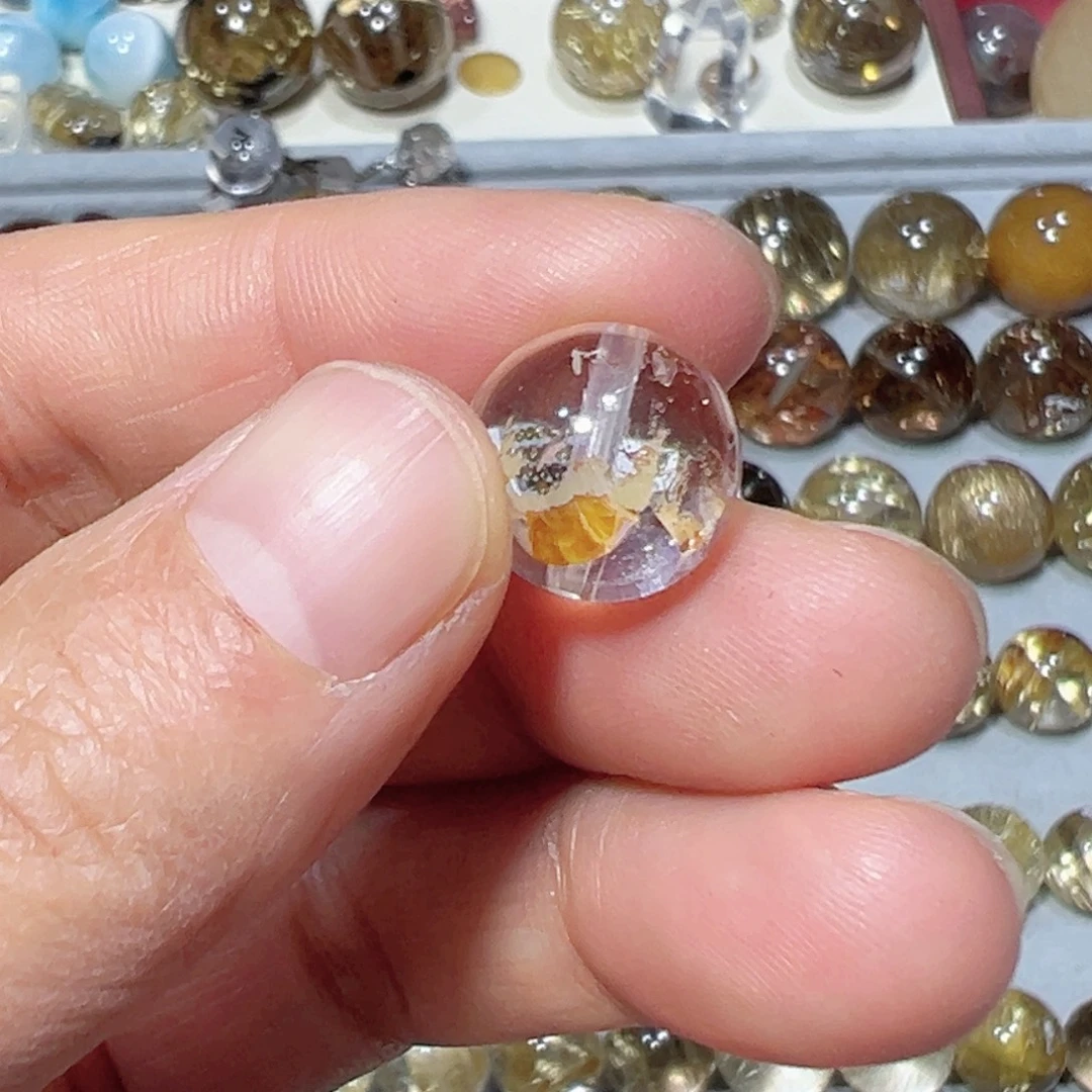 水晶未镶嵌颈饰天然水晶