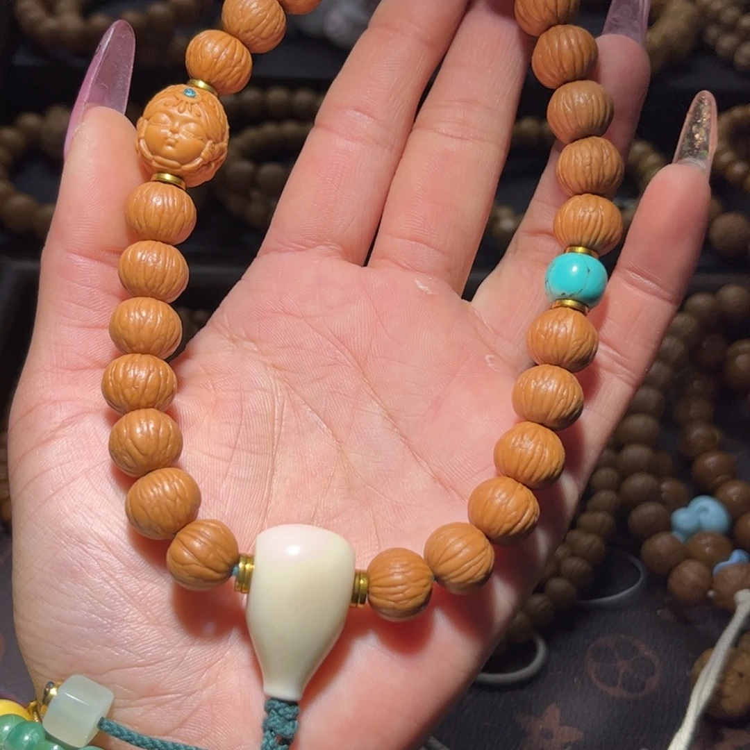 猴头核桃吊坠12精卡土豪手持全品无瑕无药无修