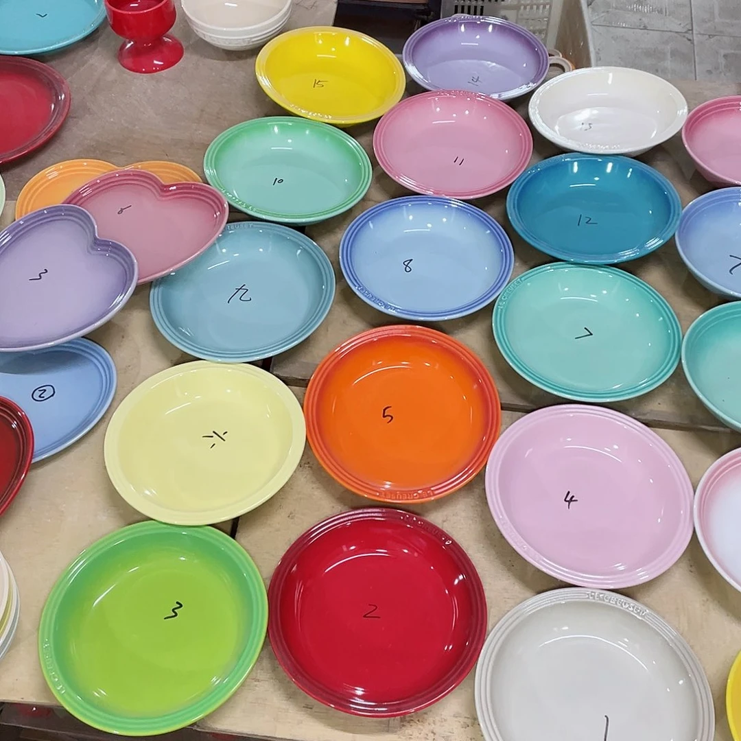 瓷片微瑕陶瓷餐具家用 两个精品