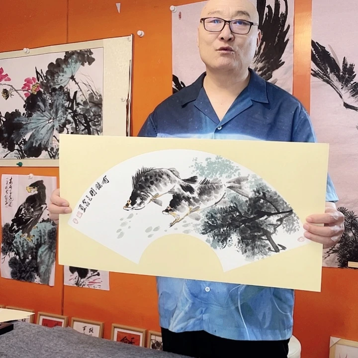 国画张圣敏先生纯手绘作品