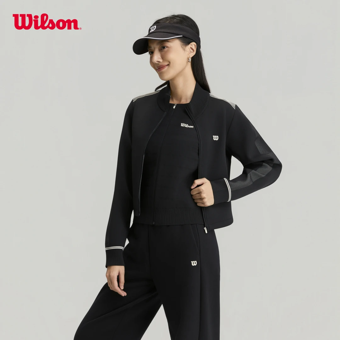 Wilson威尔胜女士秋冬立体剪裁两件套小高领棉服WW20106