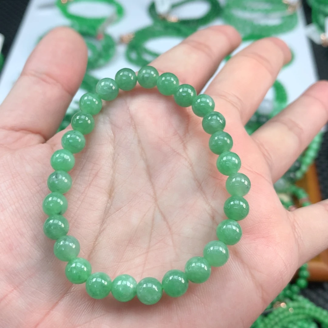 翡翠手链未镶嵌翡翠