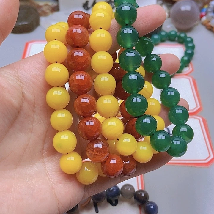 【闪购商品】未镶嵌玛瑙/玉髓珠宝半成品文****）