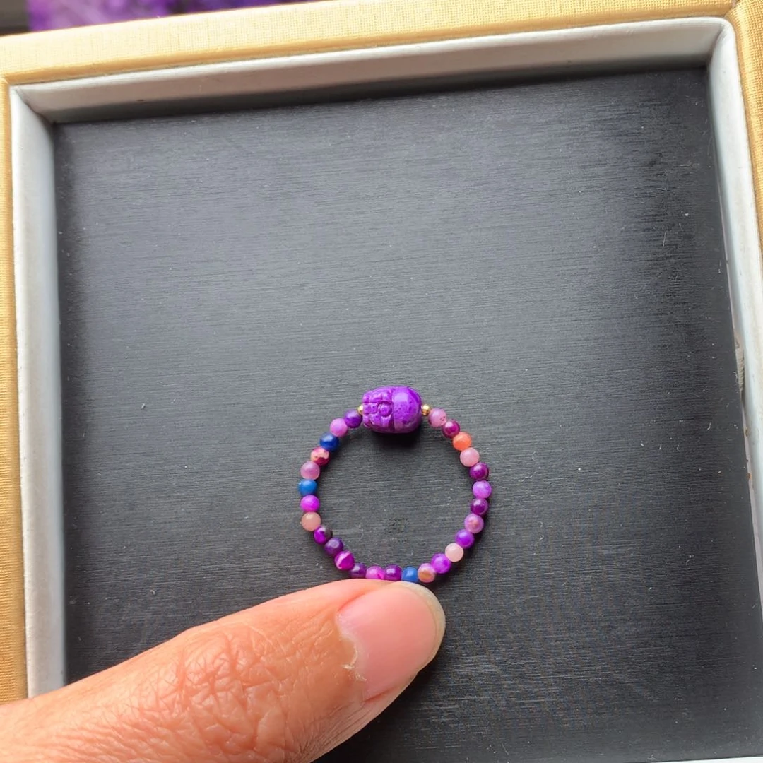 苏纪石（舒俱来）戒指未镶嵌