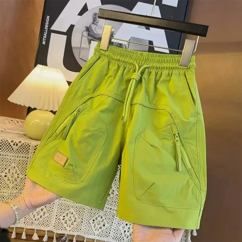 大童装男童短裤夏季薄款2025新款儿童夏装男孩裤子外穿洋气休闲裤