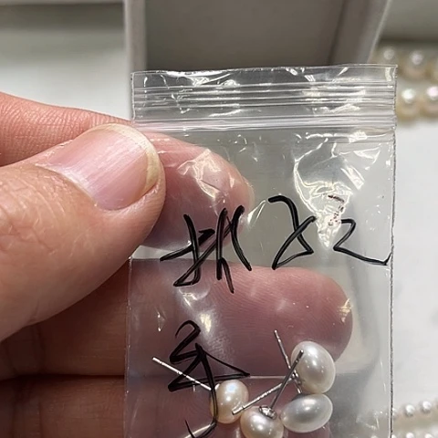 淡水珍珠颈饰银S925镶嵌执****老