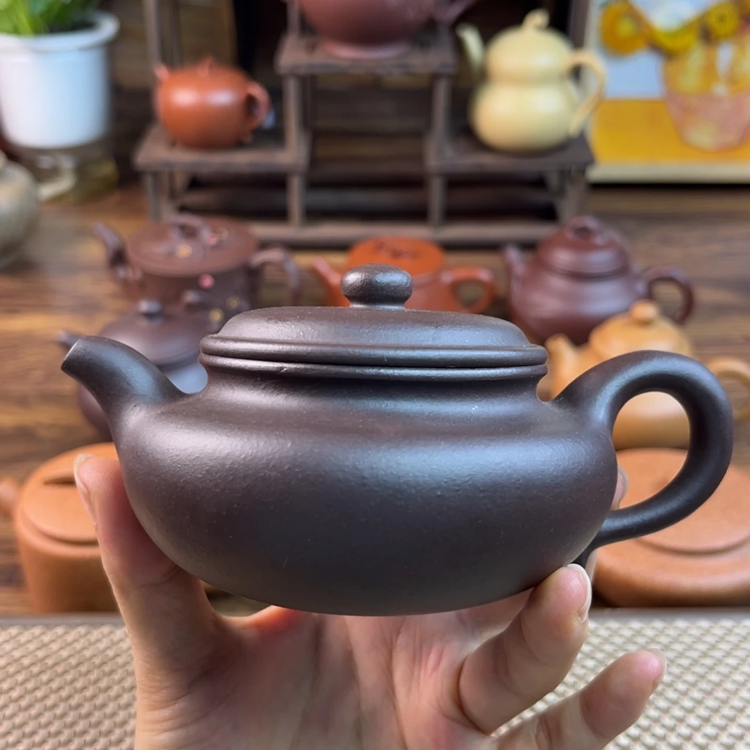 茶壶紫砂手工制作工艺精湛200c