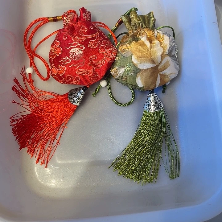 随机香包颜色瑕疵珠子崖柏