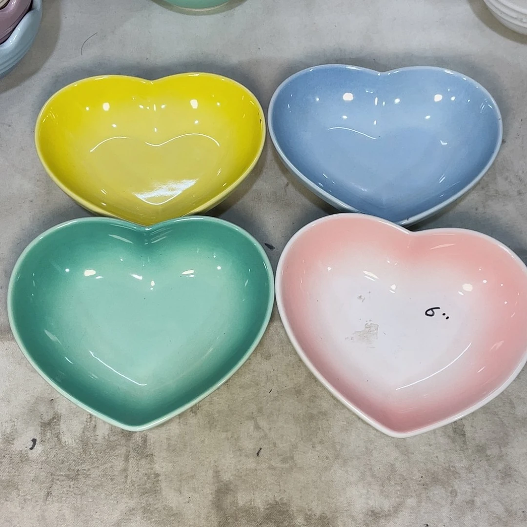 瓷片微瑕陶瓷餐具家用 两个精品