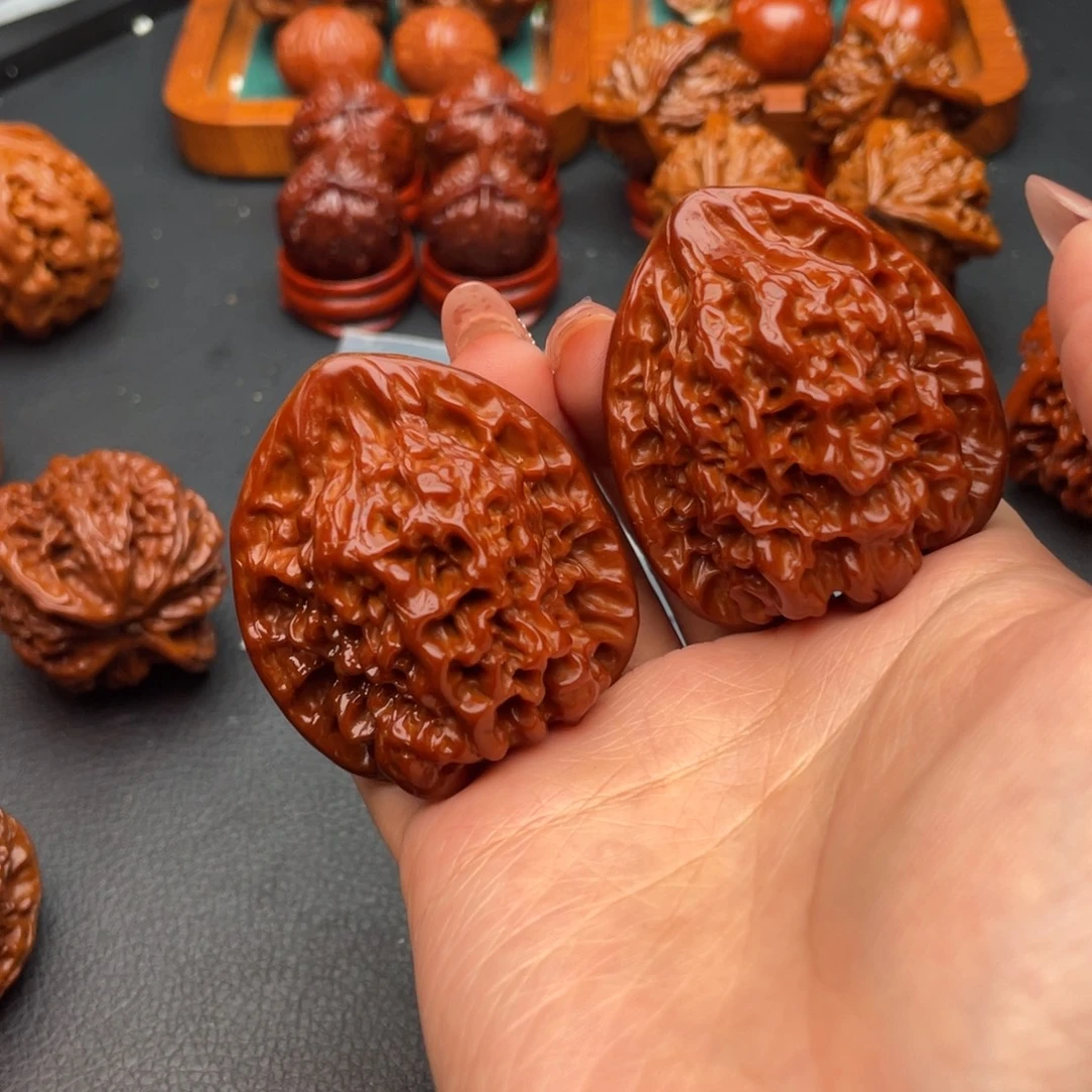 文玩核桃把件官帽