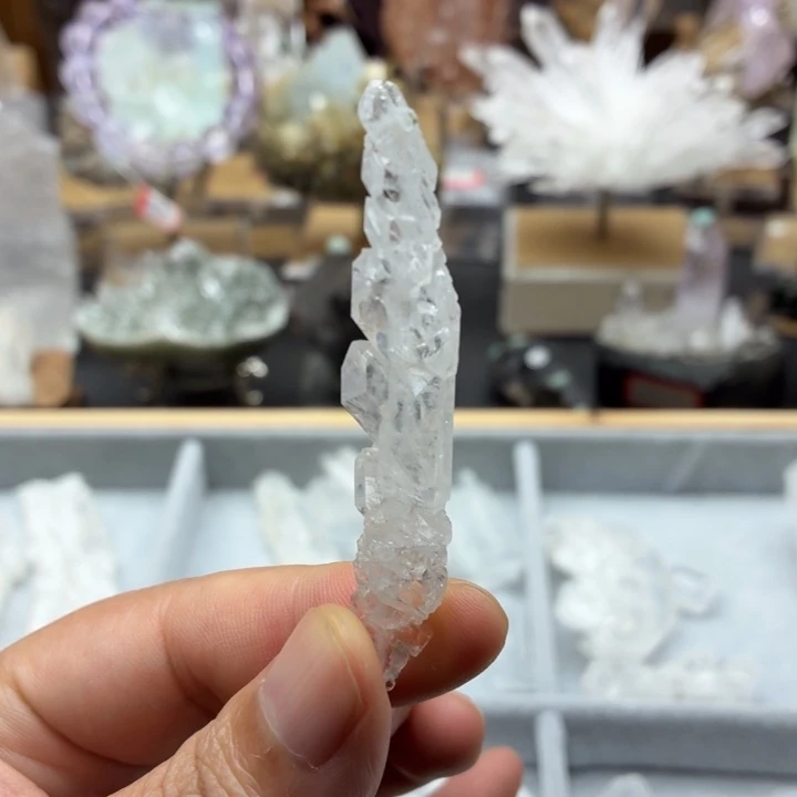 摆件未镶嵌水晶娟