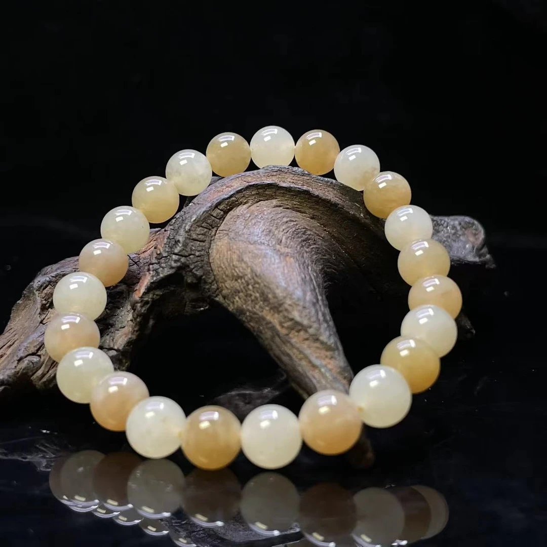 A802 和田玉手串 YJ823159