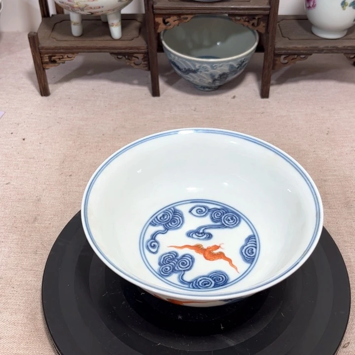 宝***8摆件青花碗888888