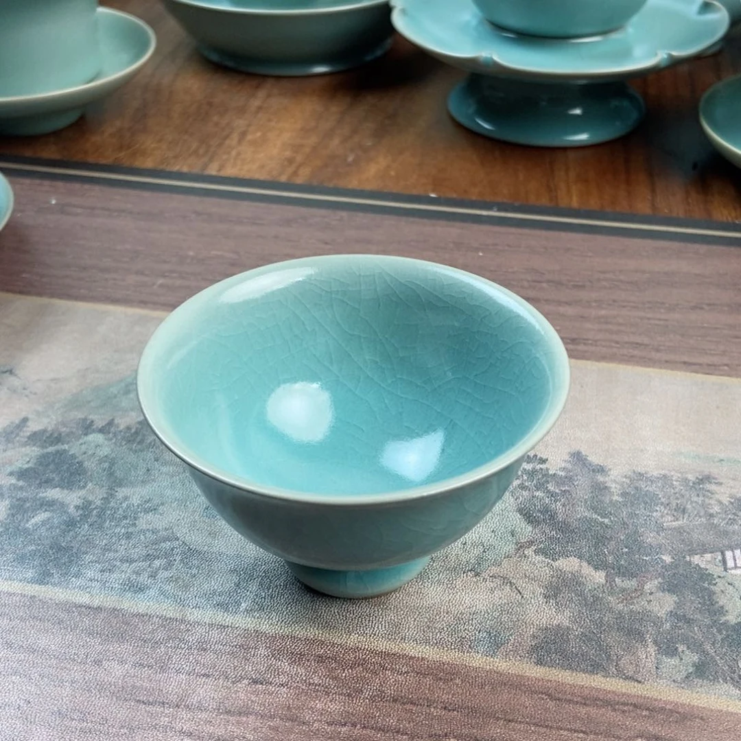 摆件原产地原矿汝瓷～茶器