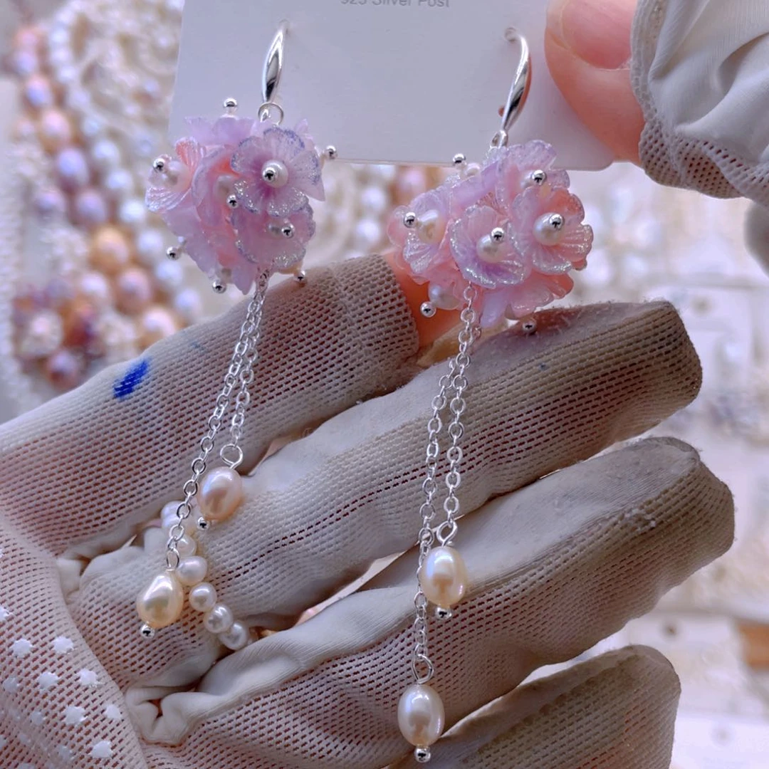 未镶嵌耳饰淡水珍珠