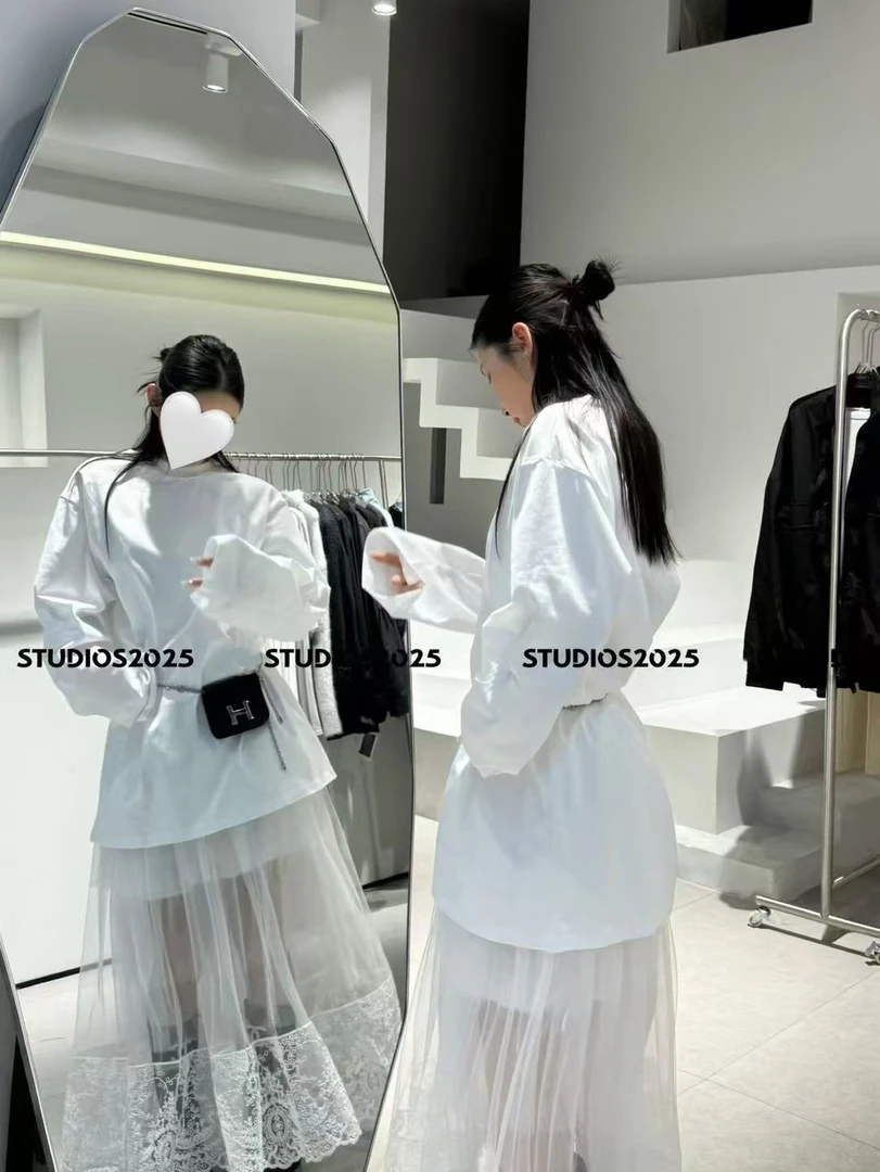 2505#【東Room】纯色长袖T恤（福利商品No退No换）