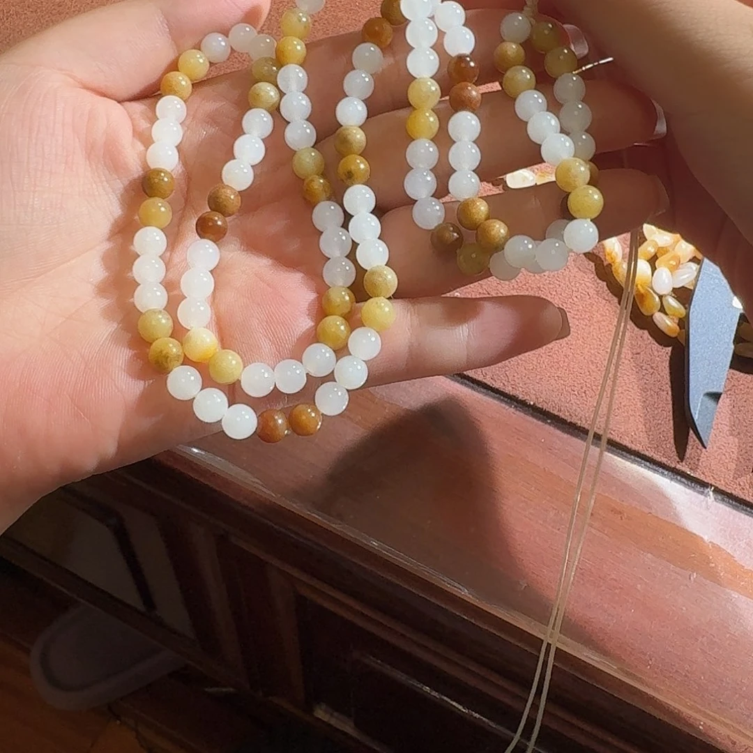 6***8和田玉未镶嵌车挂