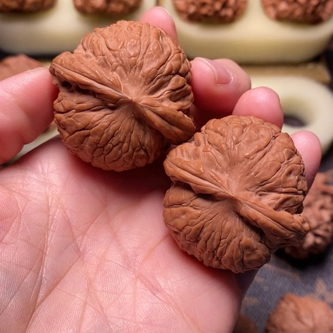 桃核把件*全品乾隆磨尺寸40